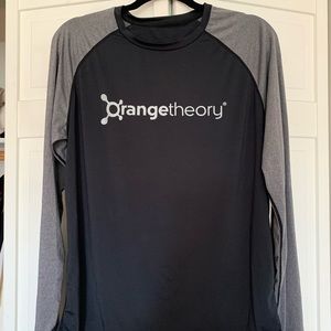 Long Sleeve Orangetheory Baseball Tee Mens Large